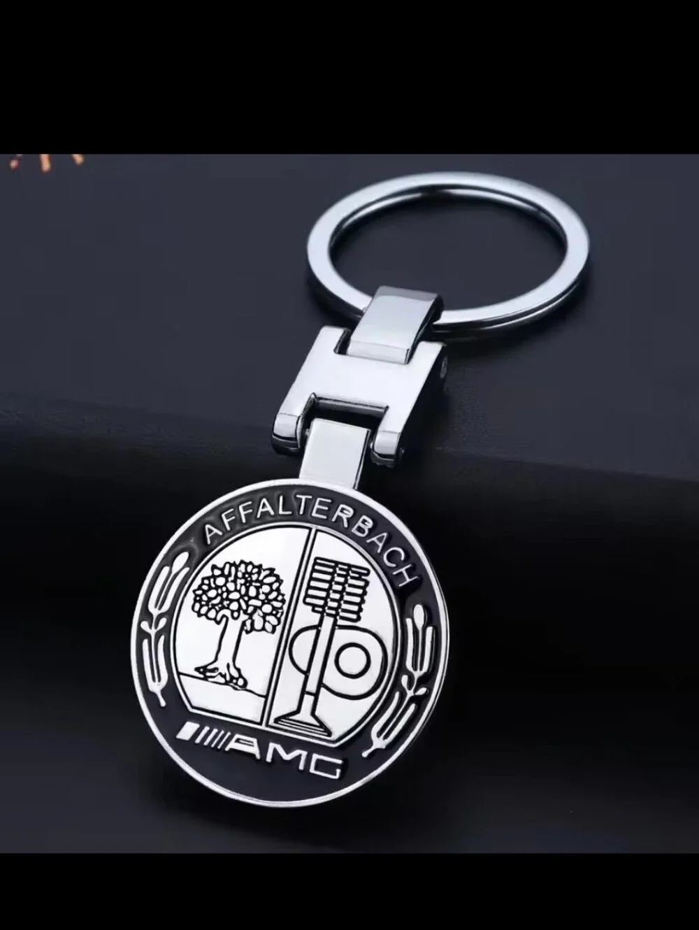 One Mercedes Benz metal sleek keychain choose one of 8 Styles Available